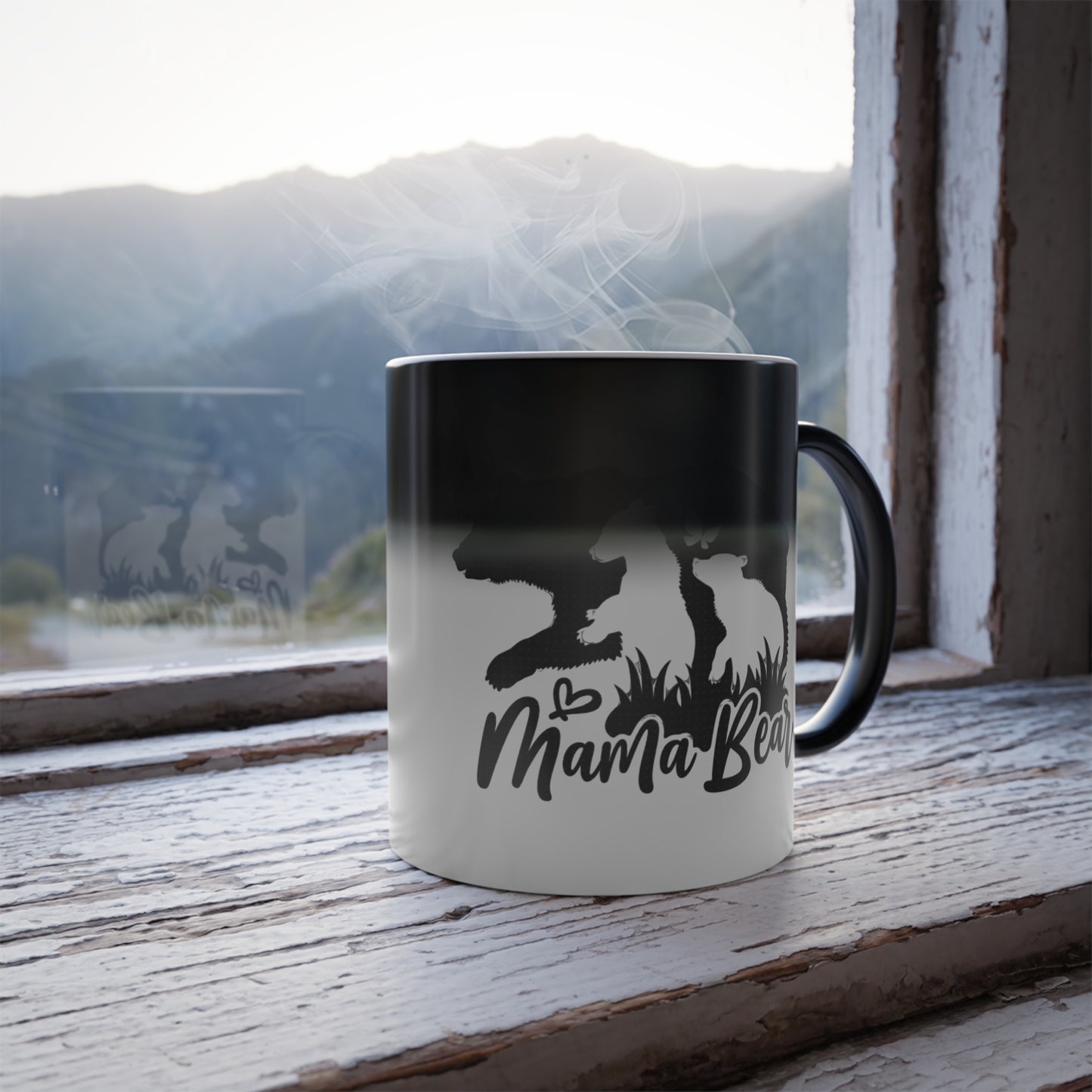 Mama Bear Color Morphing Mug - Perfect Gift to show your mom some love everyday